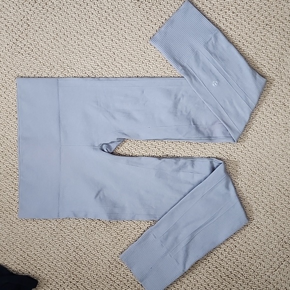 Lulemon gray ribbed leggings - Picture 1 of 4